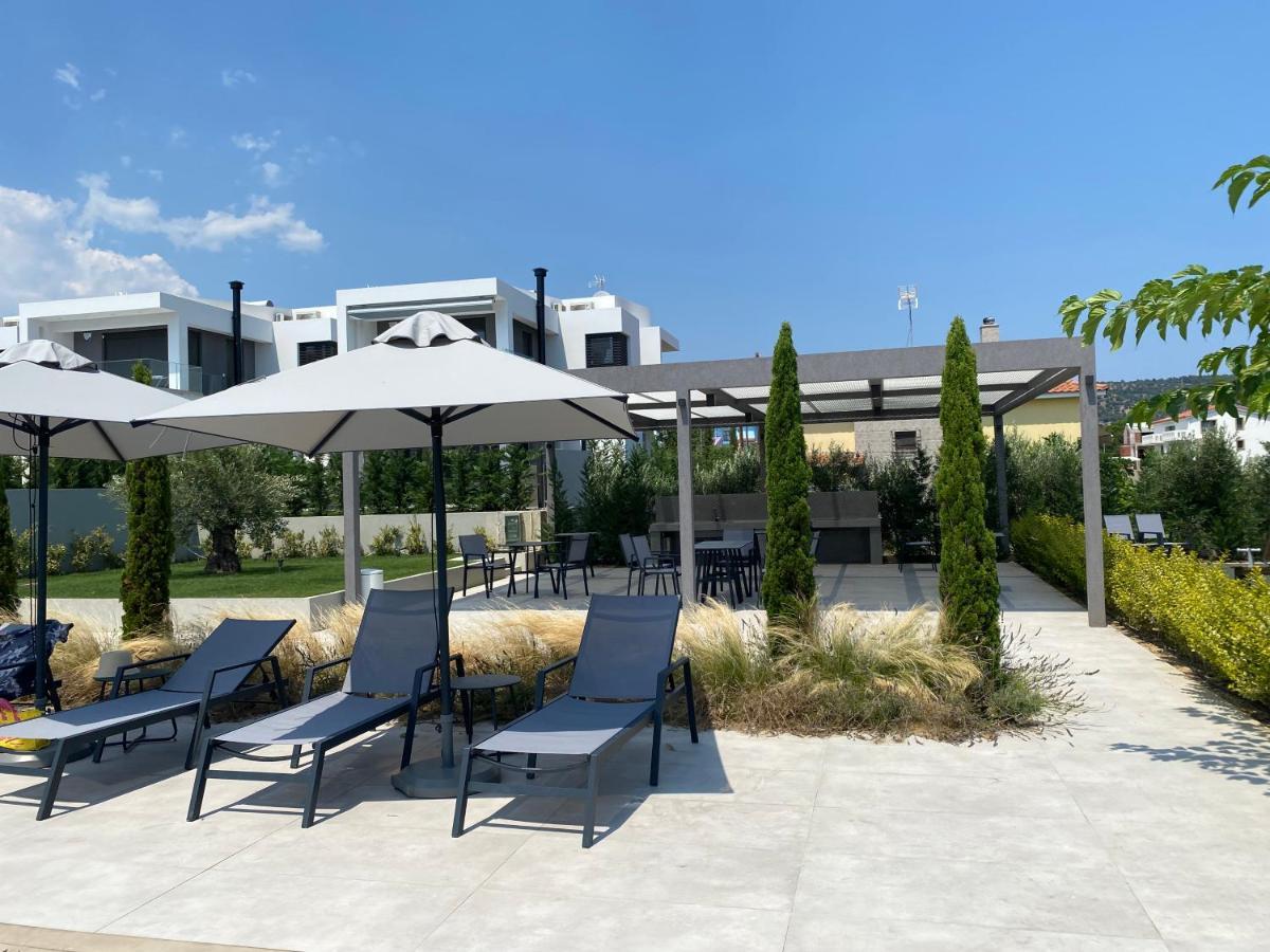 Olea Luxury Apartments Nikiti  Luaran gambar