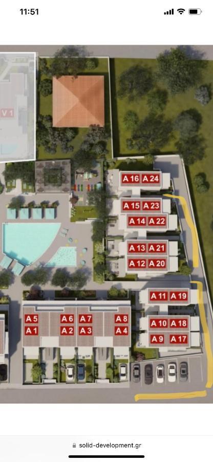 Olea Luxury Apartments Nikiti  Luaran gambar